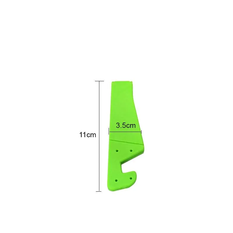 0288 Universal Phone Stand Foldable V Shape Mobile Mount Stand Holder Bracket (Random Color)