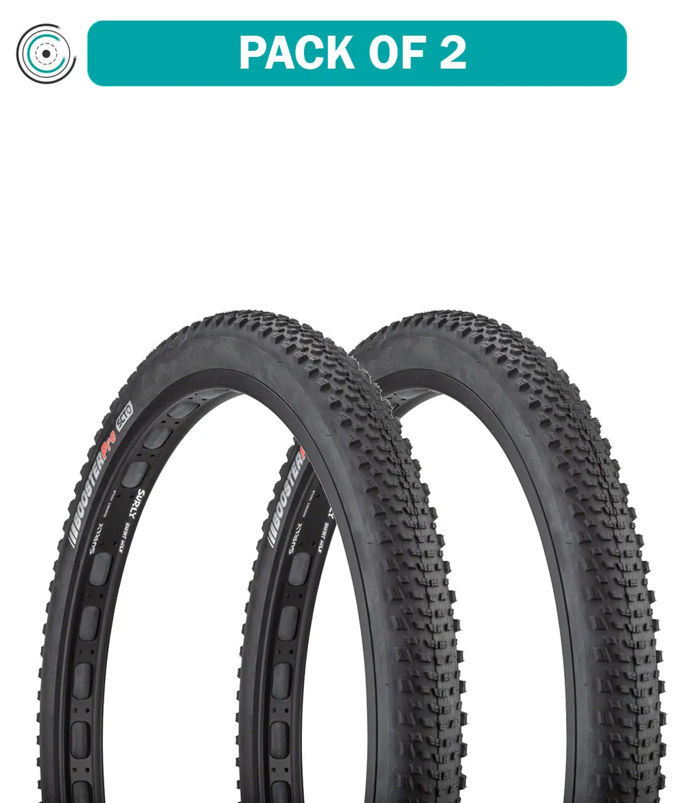 2 Pack Kenda Booster Pro Tire 29 x 2.4 Tubeless Folding Black 120tpi SCT 214310