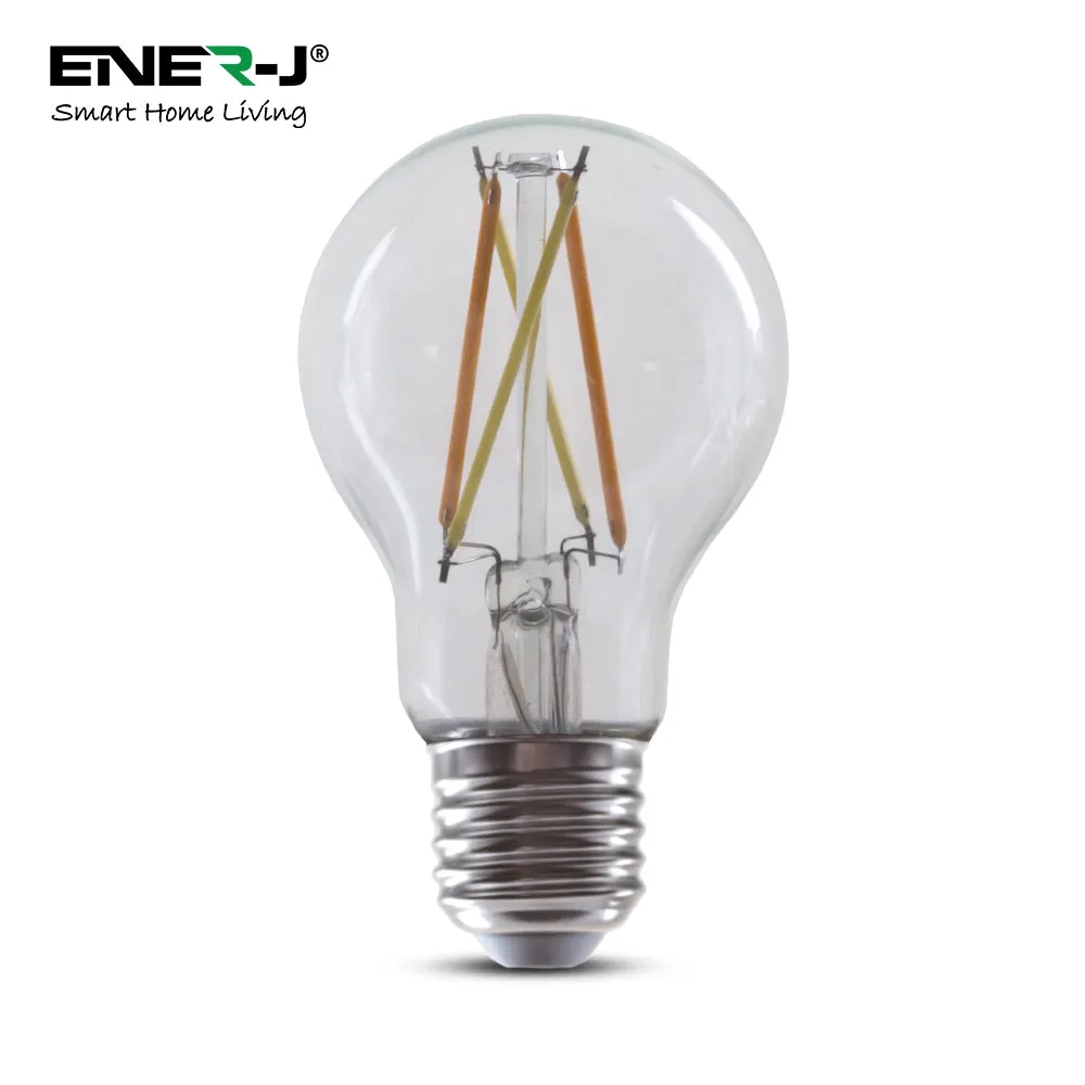 8.5W E27 Smart Wi-Fi Filament Bulb CCT Changeable & Dimmable for Livingroom, Bedroom Lighting