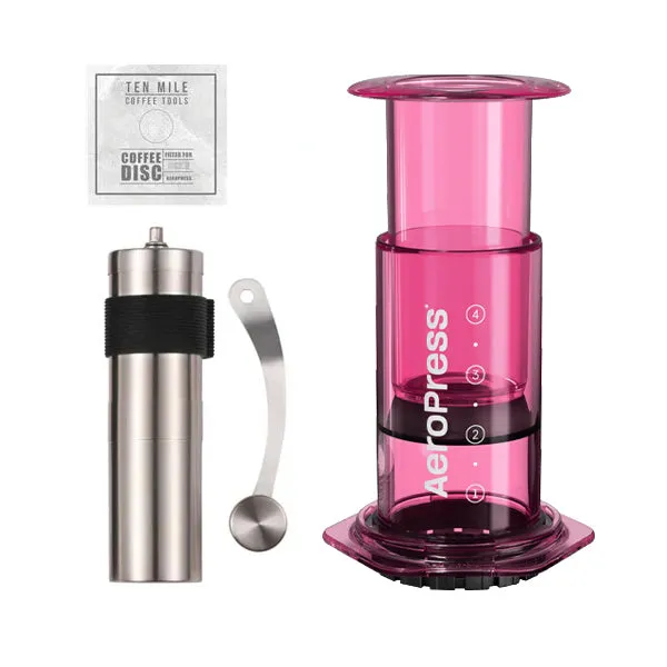 AeroPress Clear Coffee Maker Starter Bundles