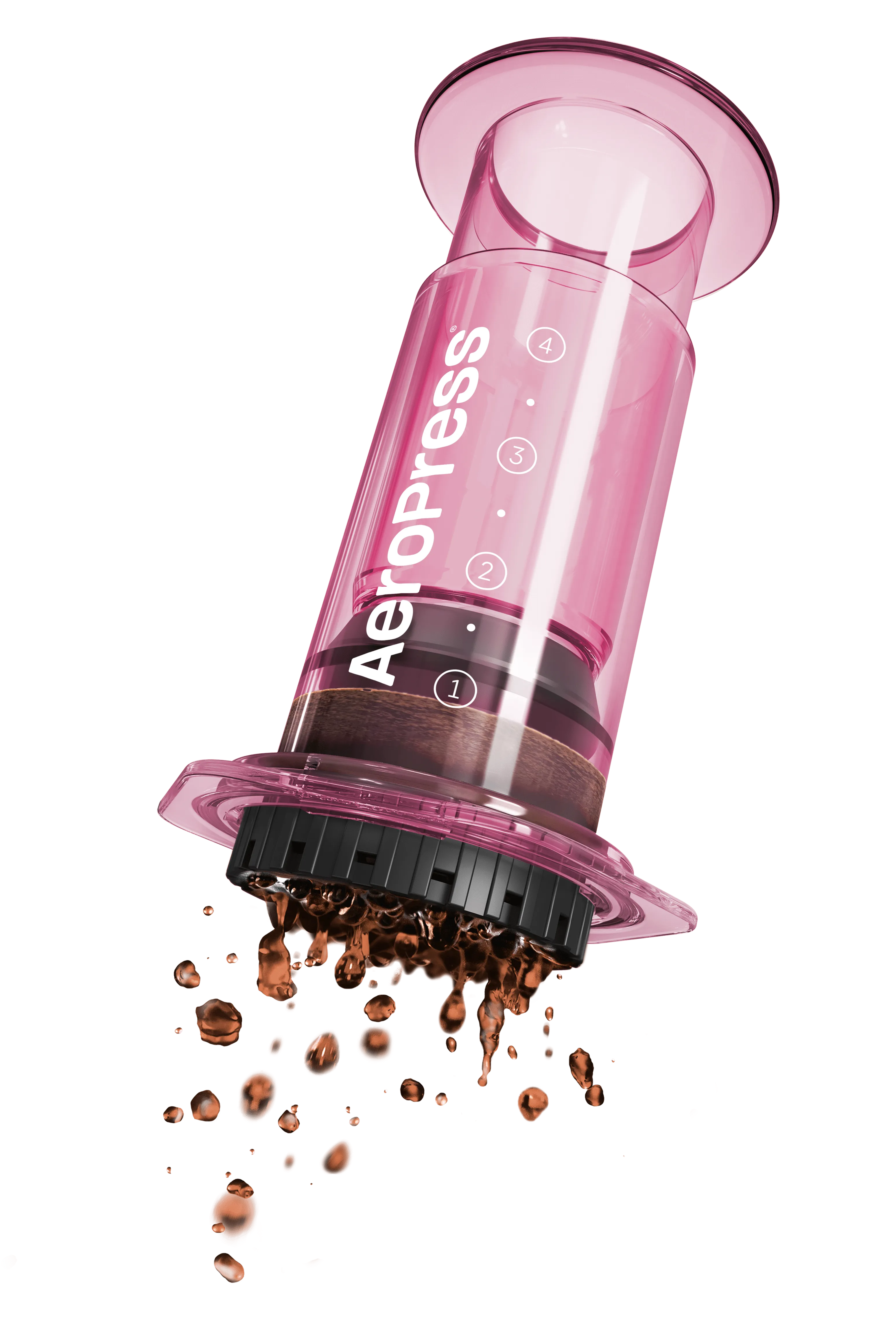 Aeropress Pink Travel brewer / Coffee Maker