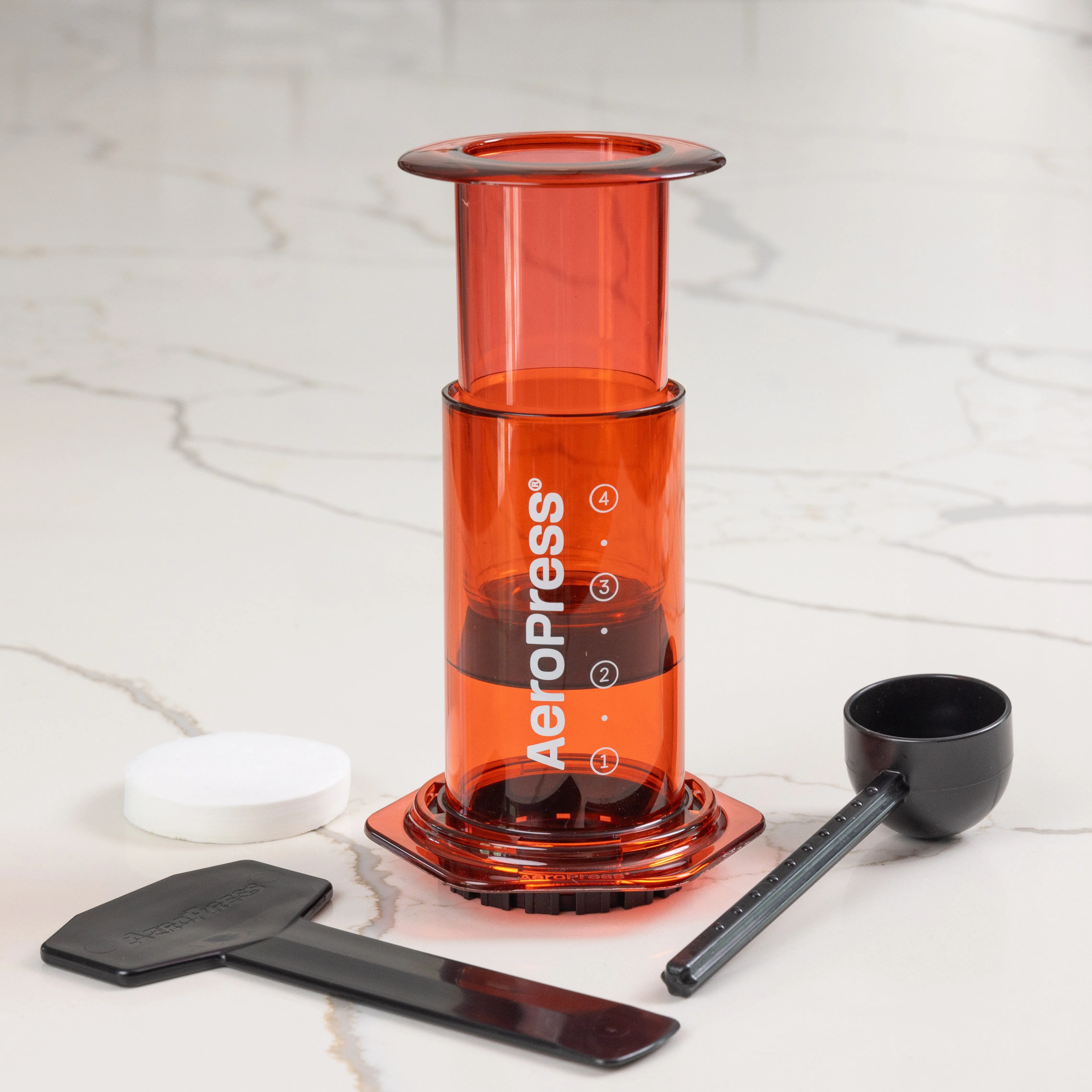 Aeropress Red Travel brewer / Coffee Maker