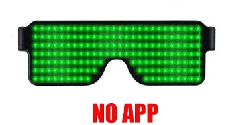 App Control Bluetooth LED Party Sunglasses