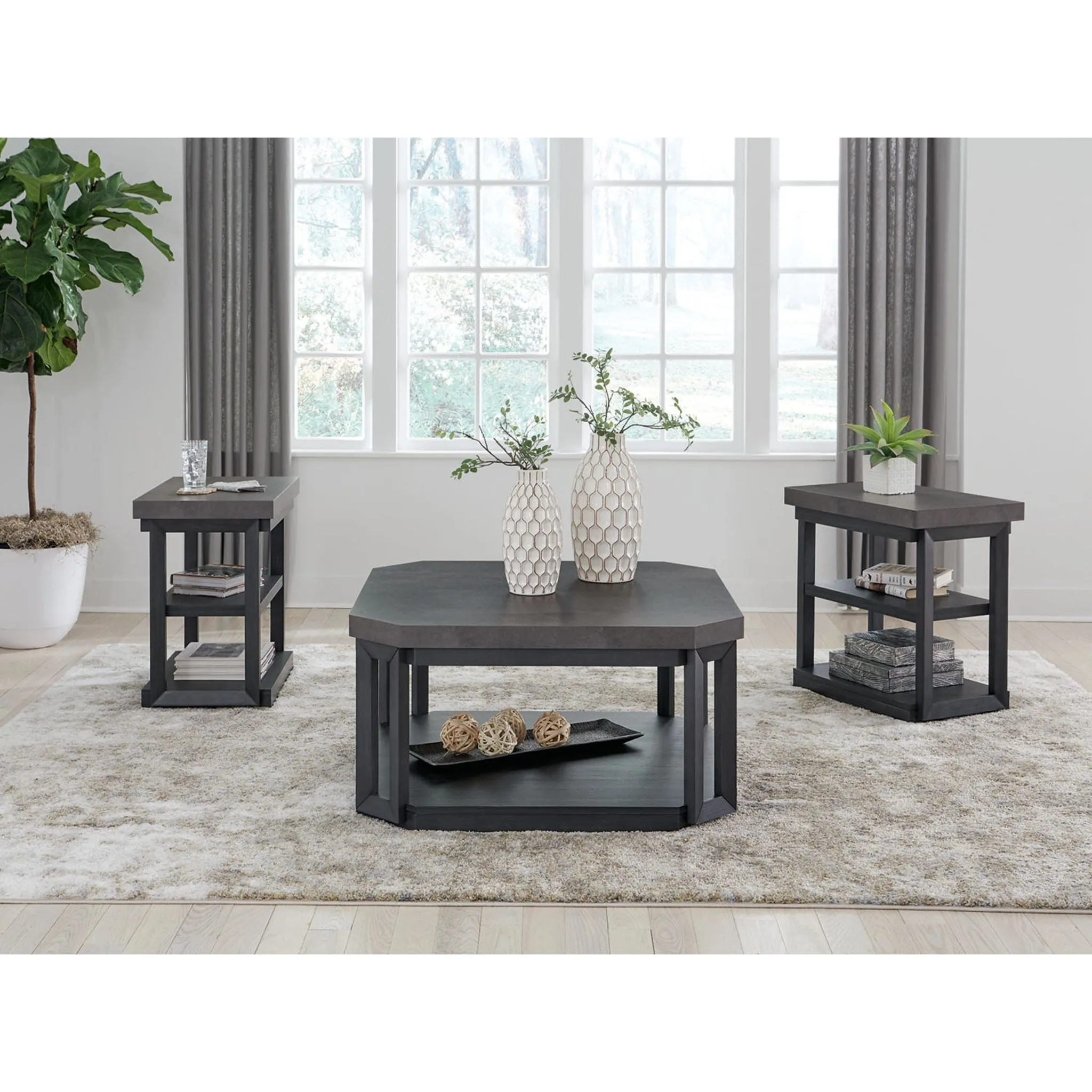 Bonilane Occasional Table Set (set of 3)