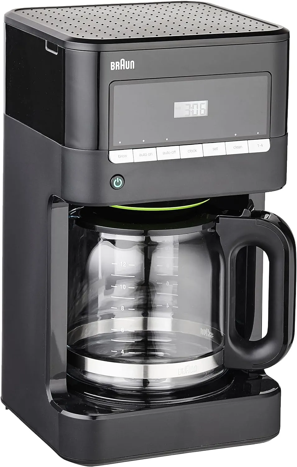 Braun Brew Sense 12-Cup Drip Coffee Maker in Black (KF7000BK)