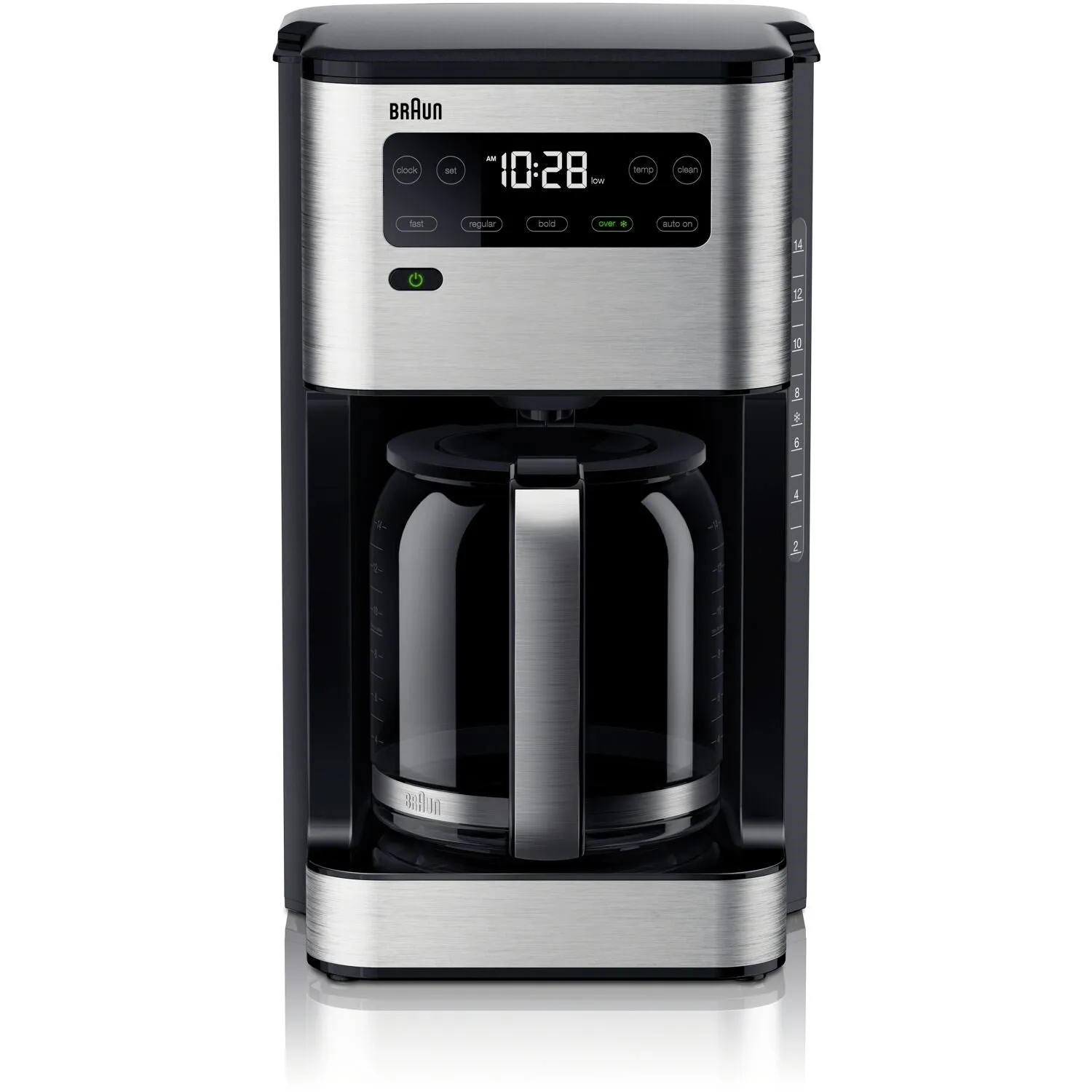 Braun PureFlavor 14-Cup Iced Coffee Maker, 3 Strength Selections in Black (KF5650BK)