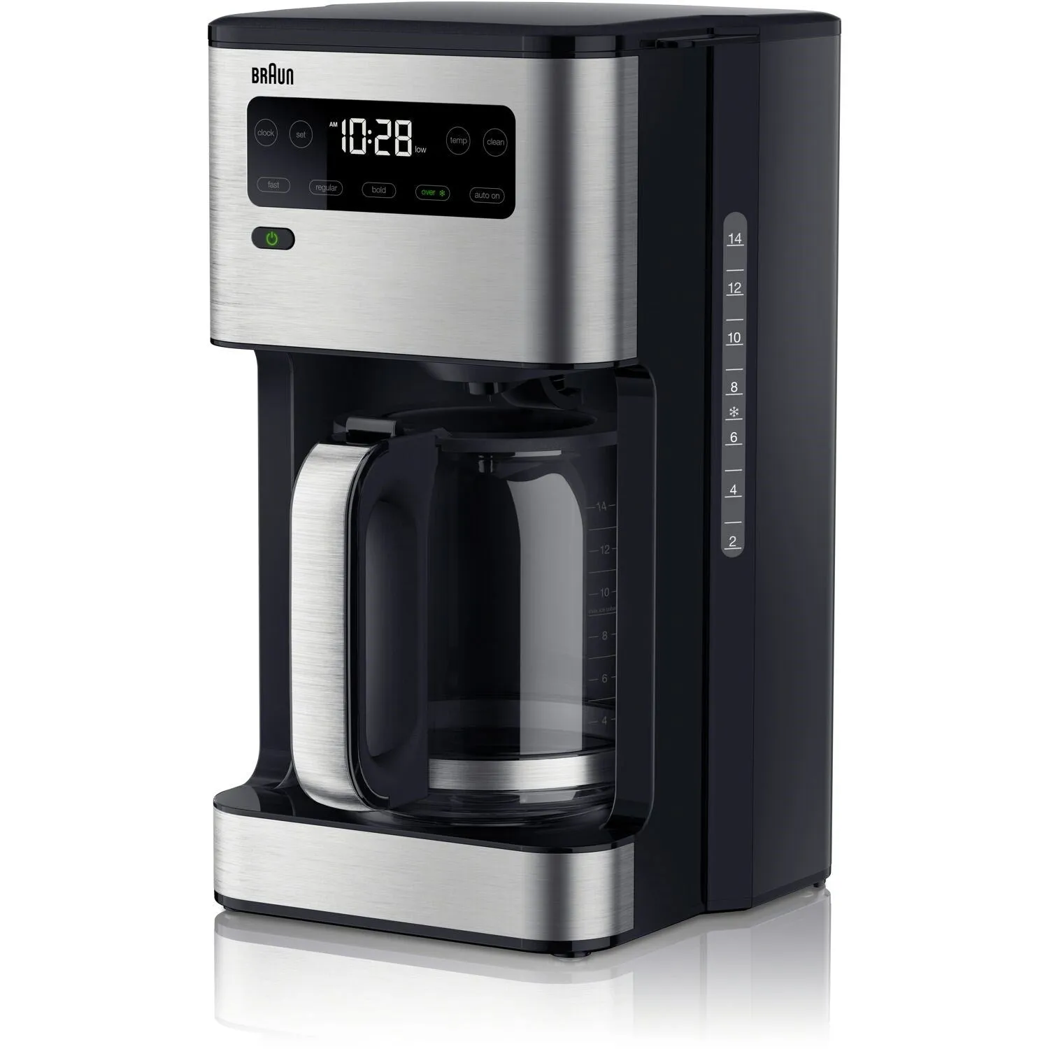 Braun PureFlavor 14-Cup Iced Coffee Maker, 3 Strength Selections in Black (KF5650BK)