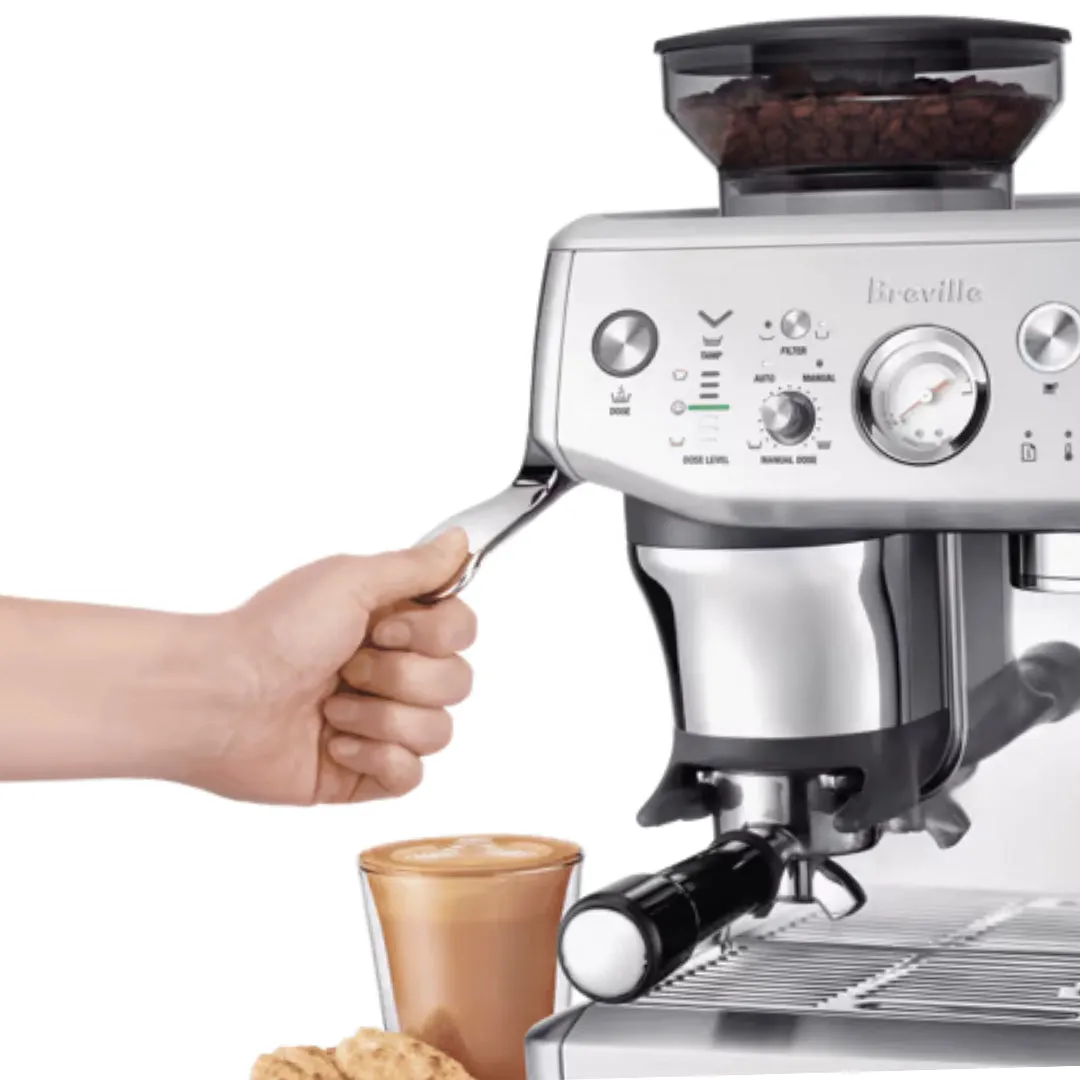 Breville Barista Express Impress Automatic Espresso Machine #BES876