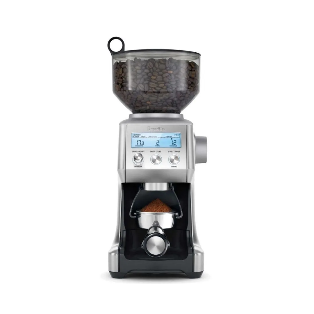 Breville The Smart Grinder Pro Coffee Grinder with 18 Oz Hopper, Brushed Stainless