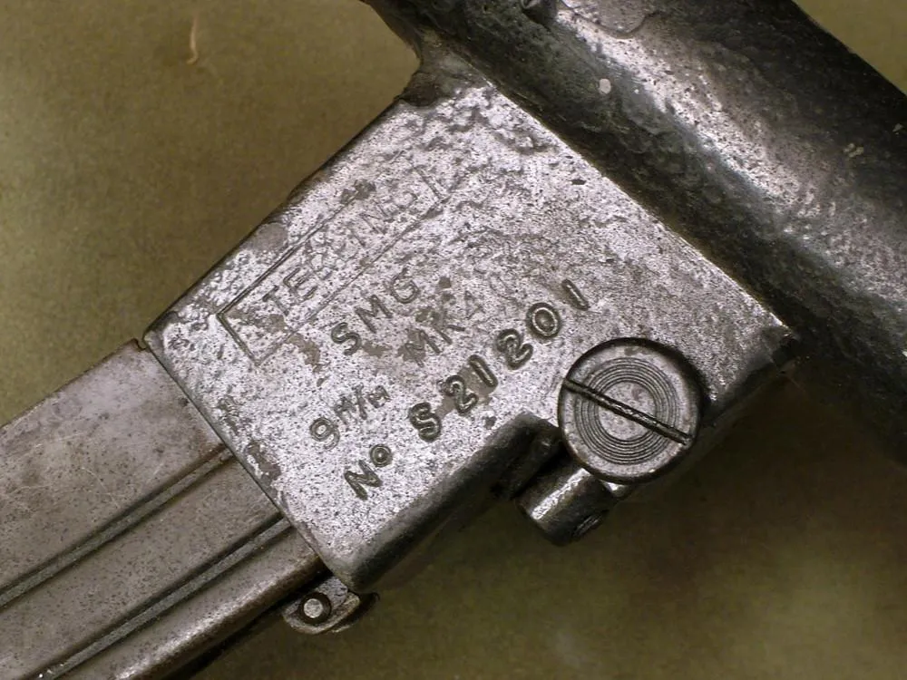 British Sterling SMG MK IV Display Gun