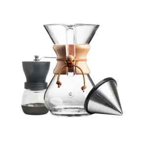 Chemex 6 Cup Reusable Filter Bundle