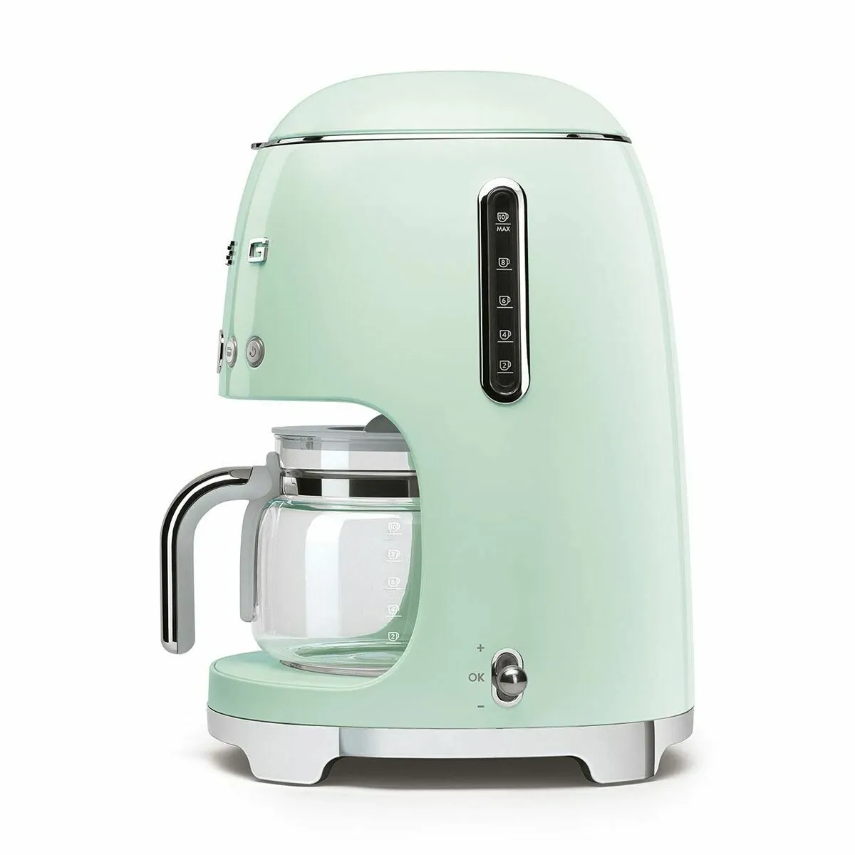 Drip Coffee Machine Smeg Retro 1050 W Green 10 Cups