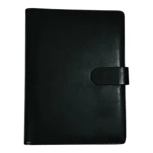 Executive Black Reusable Stone Paper Smart Notebook and Planner (Size: B5)