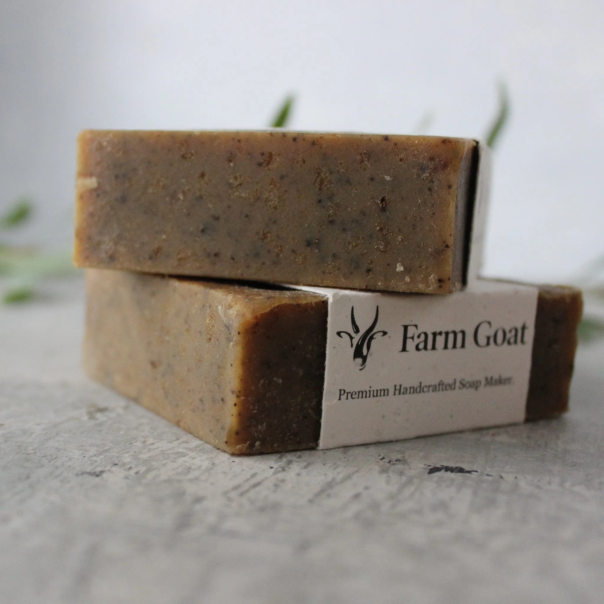 Farm Goat Vegan Coffee Scrub Bar