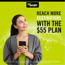 Go Smart Wireless Land Line $15 Unlimited Talk  Long Distance   Sim Kit   New Number