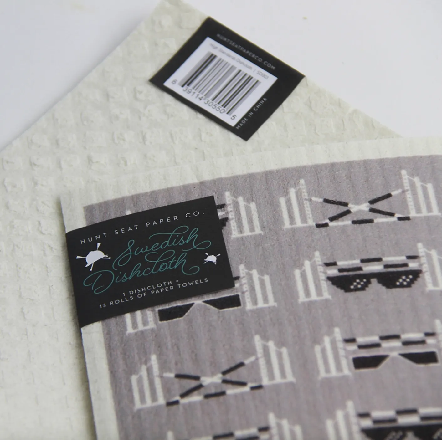 Grey Jump Swedish Dishcloth