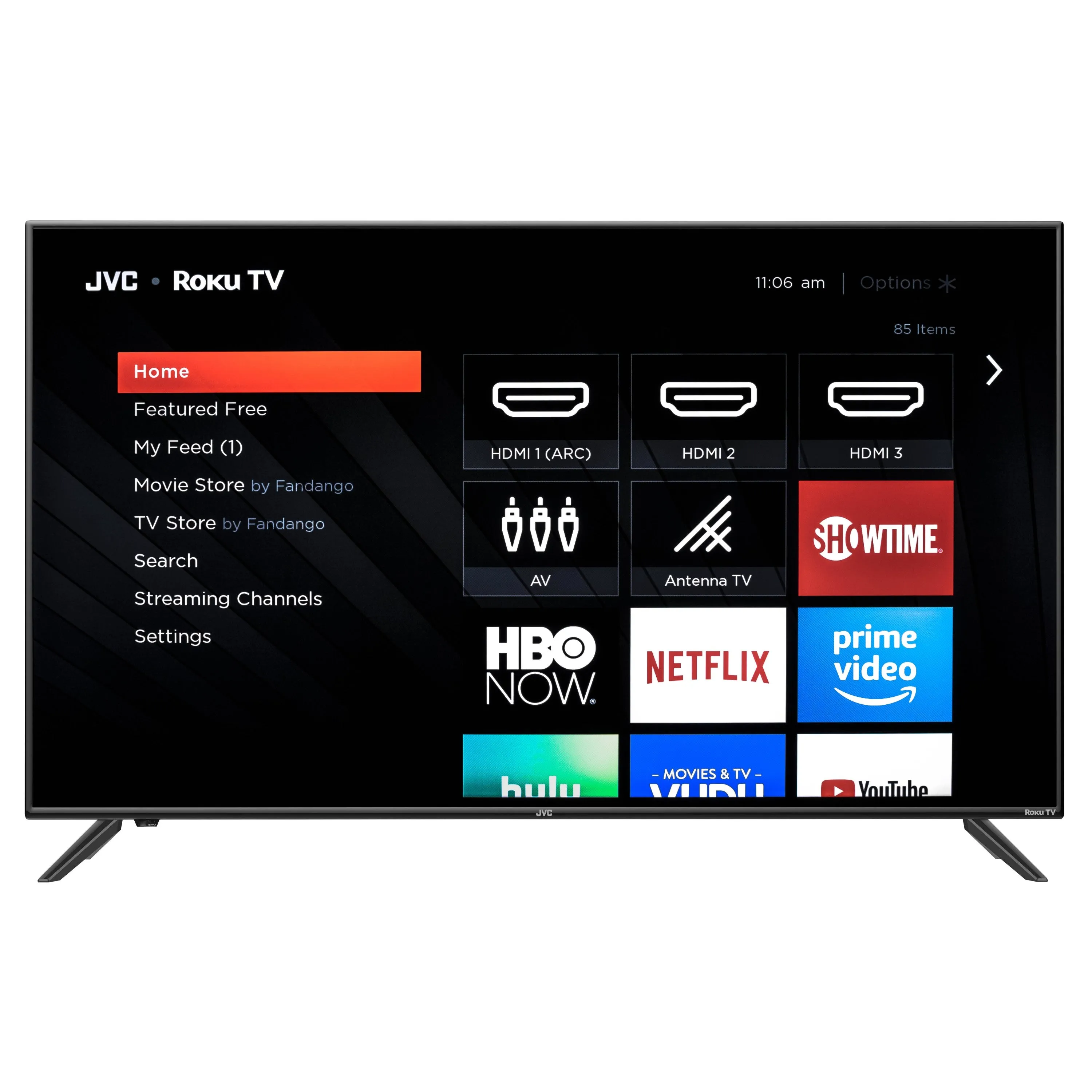 JVC 43" Class 4K UHD 2160p LED Roku Smart TV LT ( LT-43MAW595 )