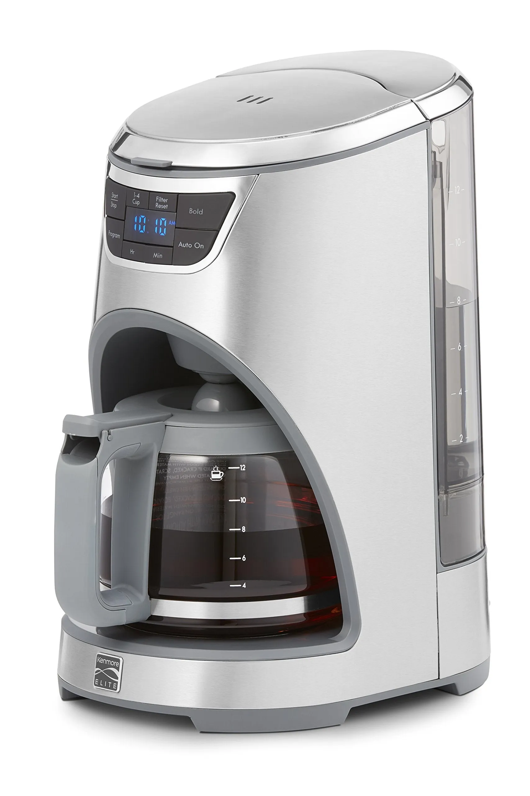 Kenmore Elite 76772 12-Cup Drip Coffee Maker in Stainless Steel