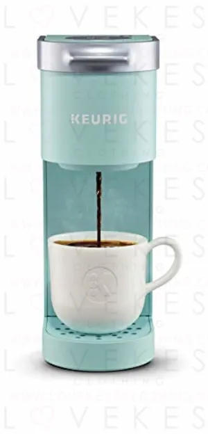 Keurig K-Mini Coffee Maker, Single Serve K-Cup Pod Coffee Brewer, 6 to 12 oz. Brew Sizes, Oasis