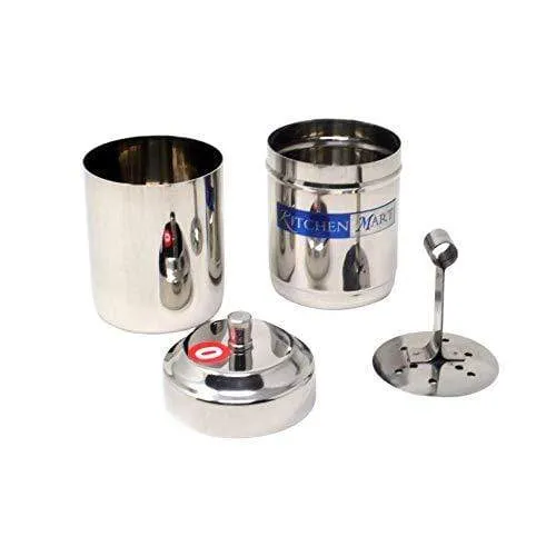 Kitchen Mart Stainless Steel South Indian Filter Coffee Drip Maker (2 Cup)