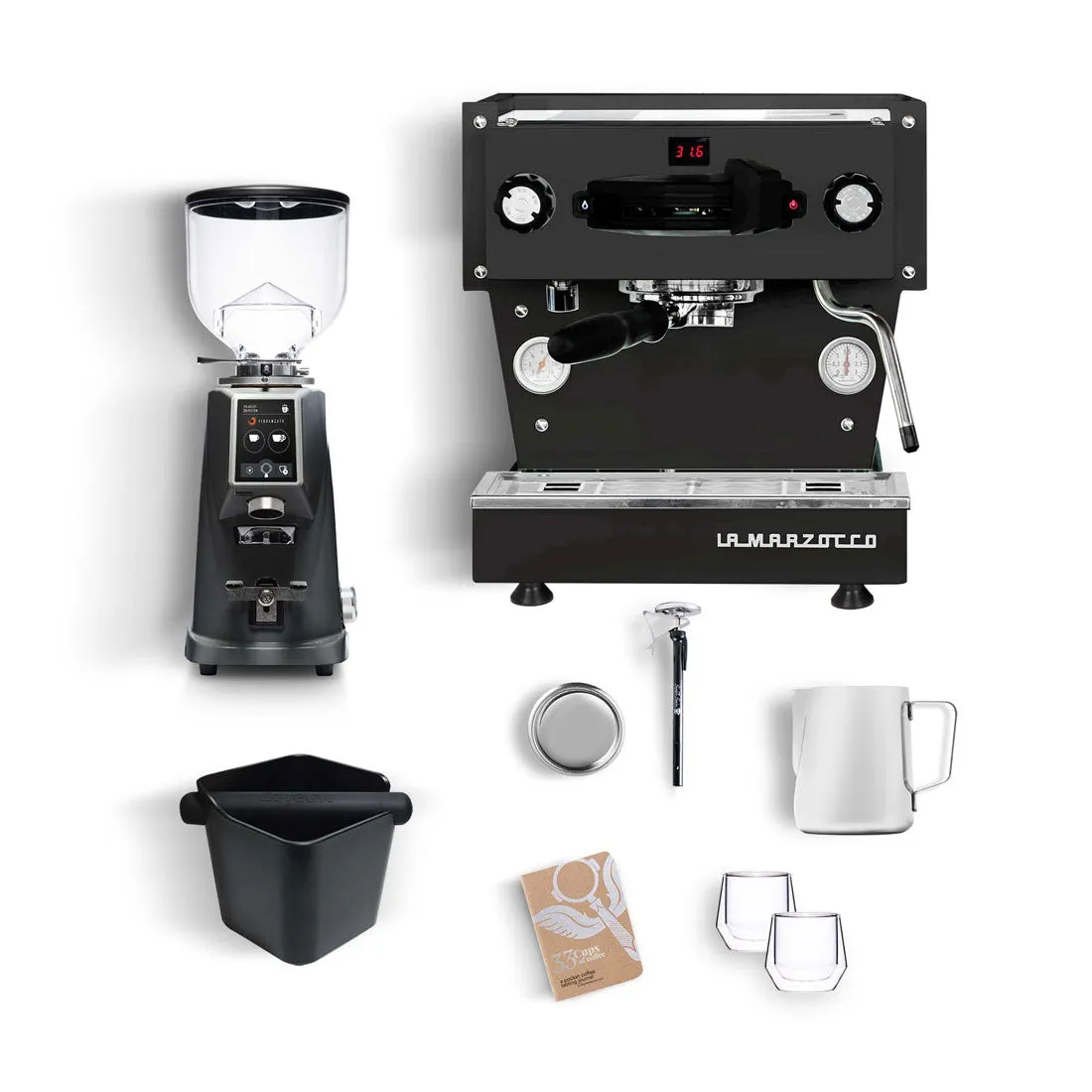 La Marzocco Linea Mini x F4 Home Espresso Kit - Black/Black