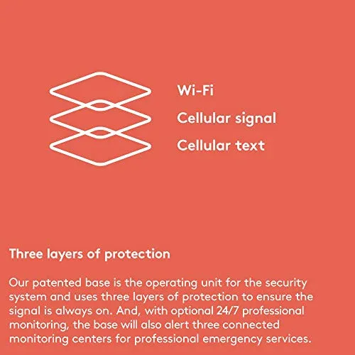 LifeShield 13-Piece Easy, DIY Smart Home Security System - Optional 24/7 Monitoring - Alexa Compatible