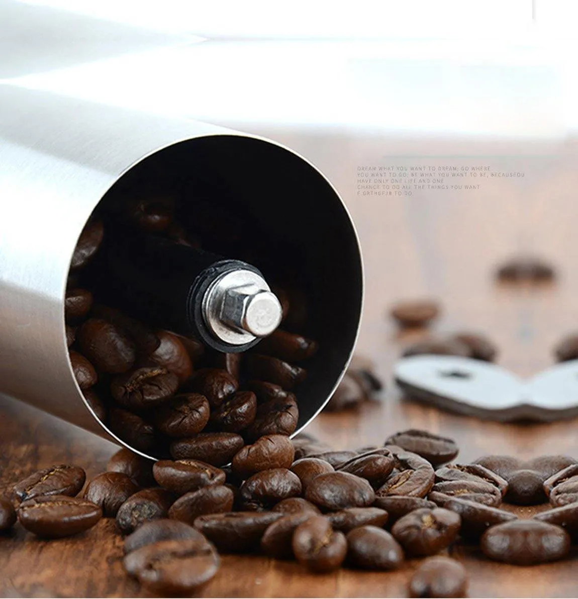 Manual Coffee Grinder with Adjustable Coarseness