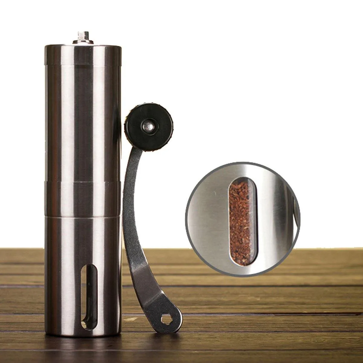 Manual Coffee Grinder with Adjustable Coarseness