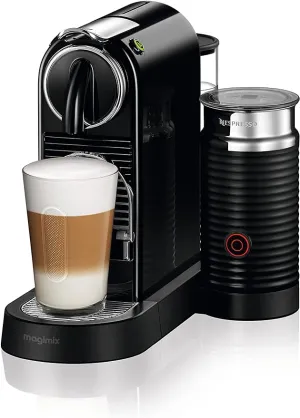 Nespresso 11317 Citiz and Milk Coffee Machine, Black - by Magimix