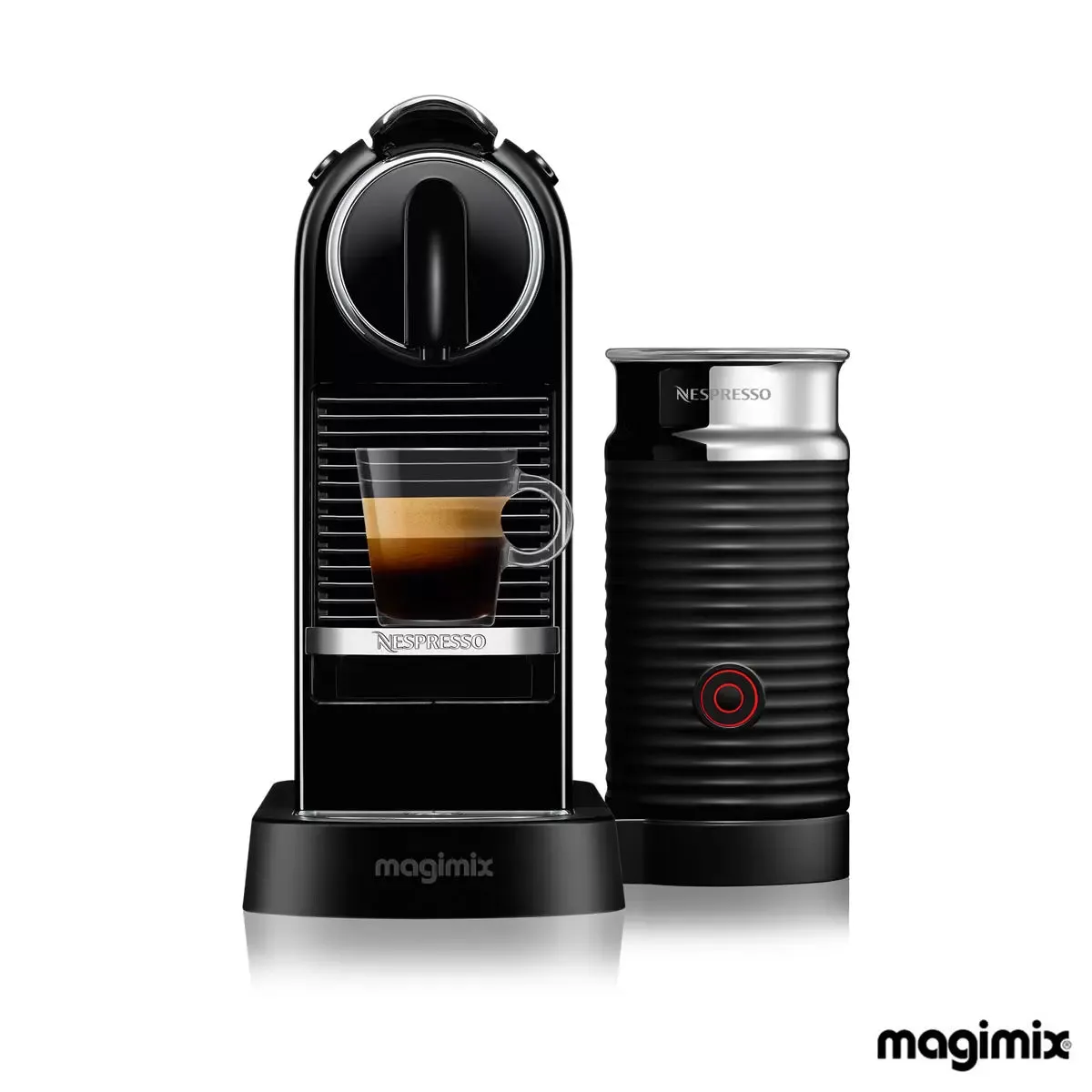 Nespresso 11317 Citiz and Milk Coffee Machine, Black - by Magimix