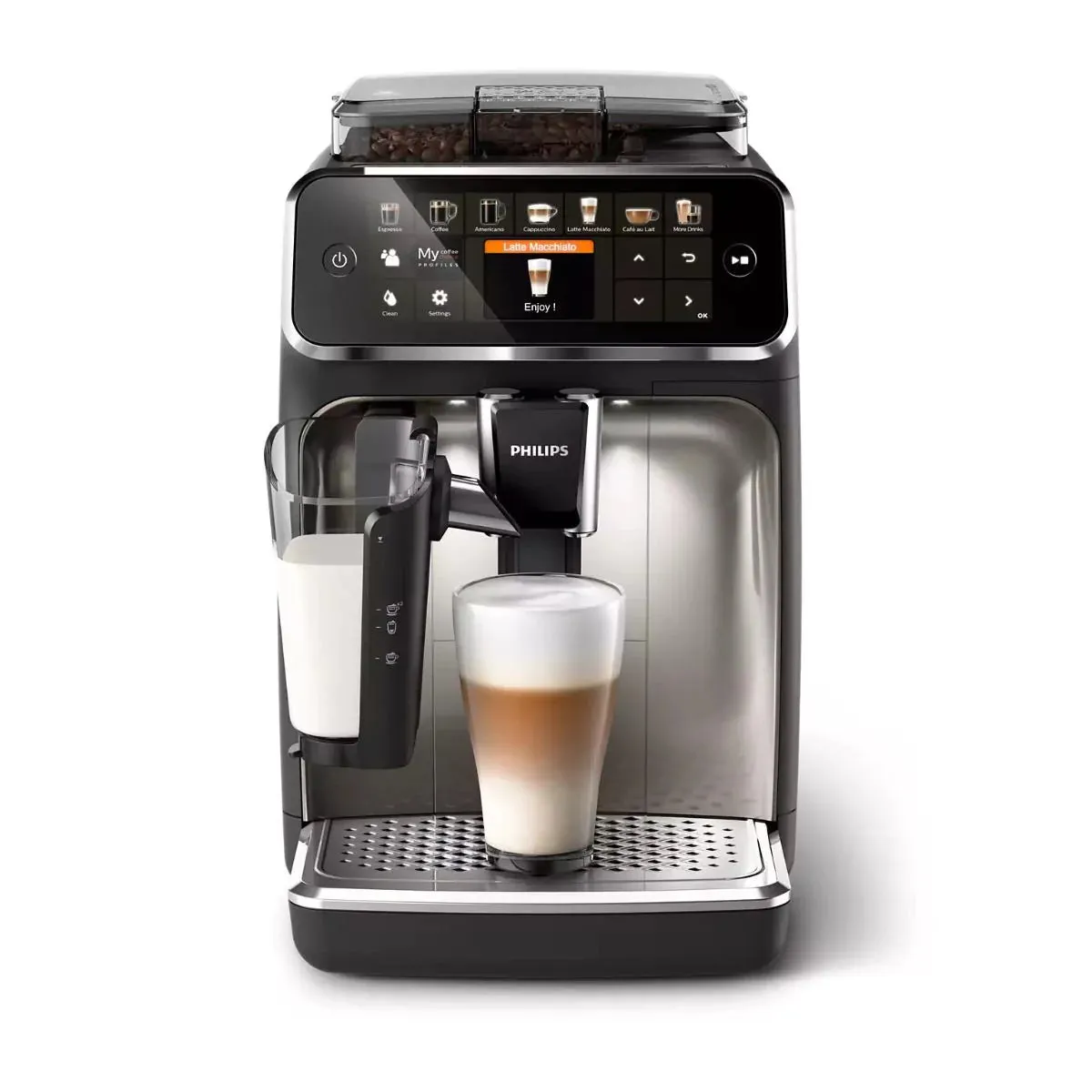 Philips 5400 Fully Automatic Espresso Machine with LatteGo, EP5447