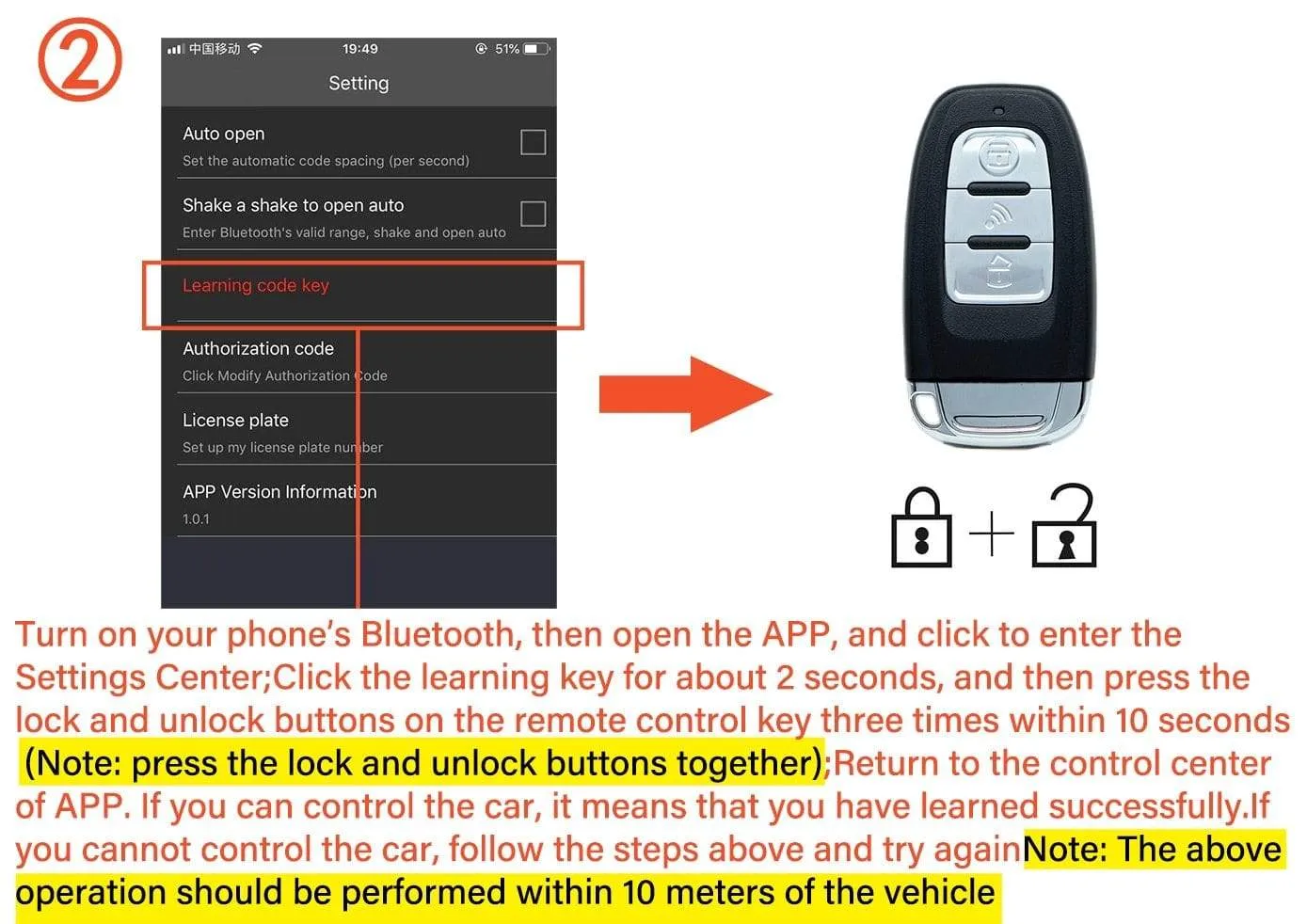 Remote Control Car Engine Start Stop Button Remotly Ignition System Autostart Central Locking Kit Ranged phone Keyless Entry