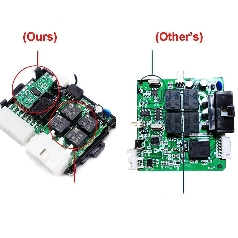 Remote Control Car Engine Start Stop Button Remotly Ignition System Autostart Central Locking Kit Ranged phone Keyless Entry