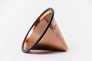 Reusable Pour Over Coffee Filter for Chemex and Hario V60 (Copper) by Barista Warrior