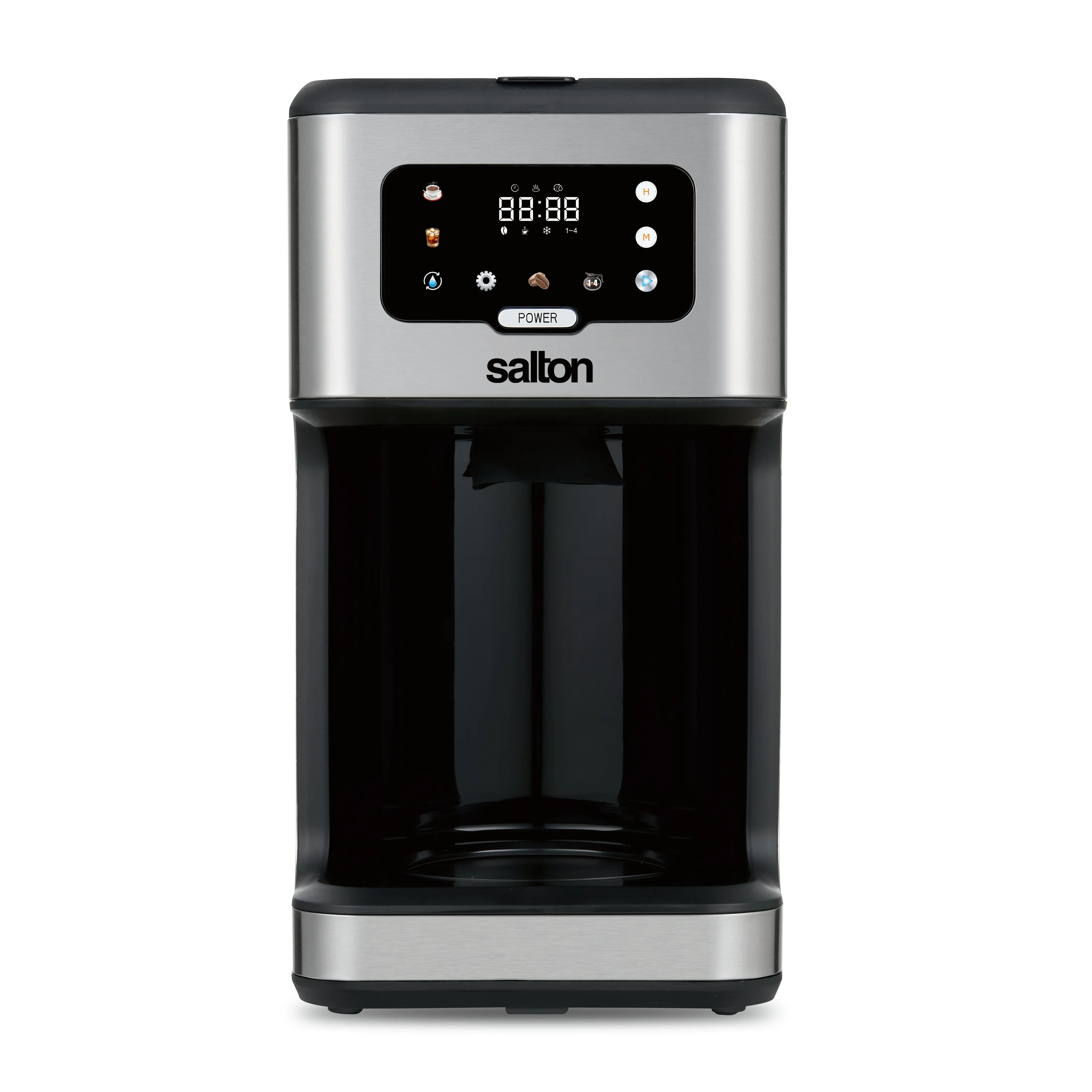 Salton Stainless Steel Digital Coffee Maker - 14 Cup