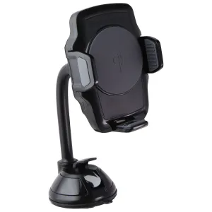 Scosche StuckUp Qi Wireless Fast Charging Window/Dash Mount - Black