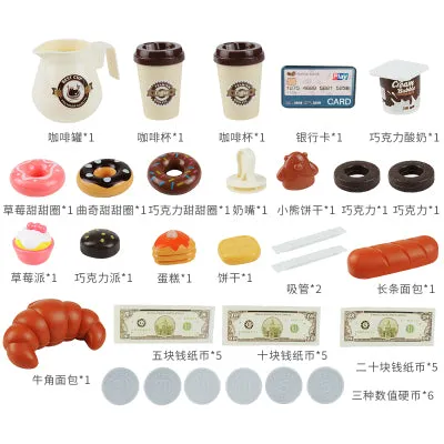 Simulation coffee machine toy