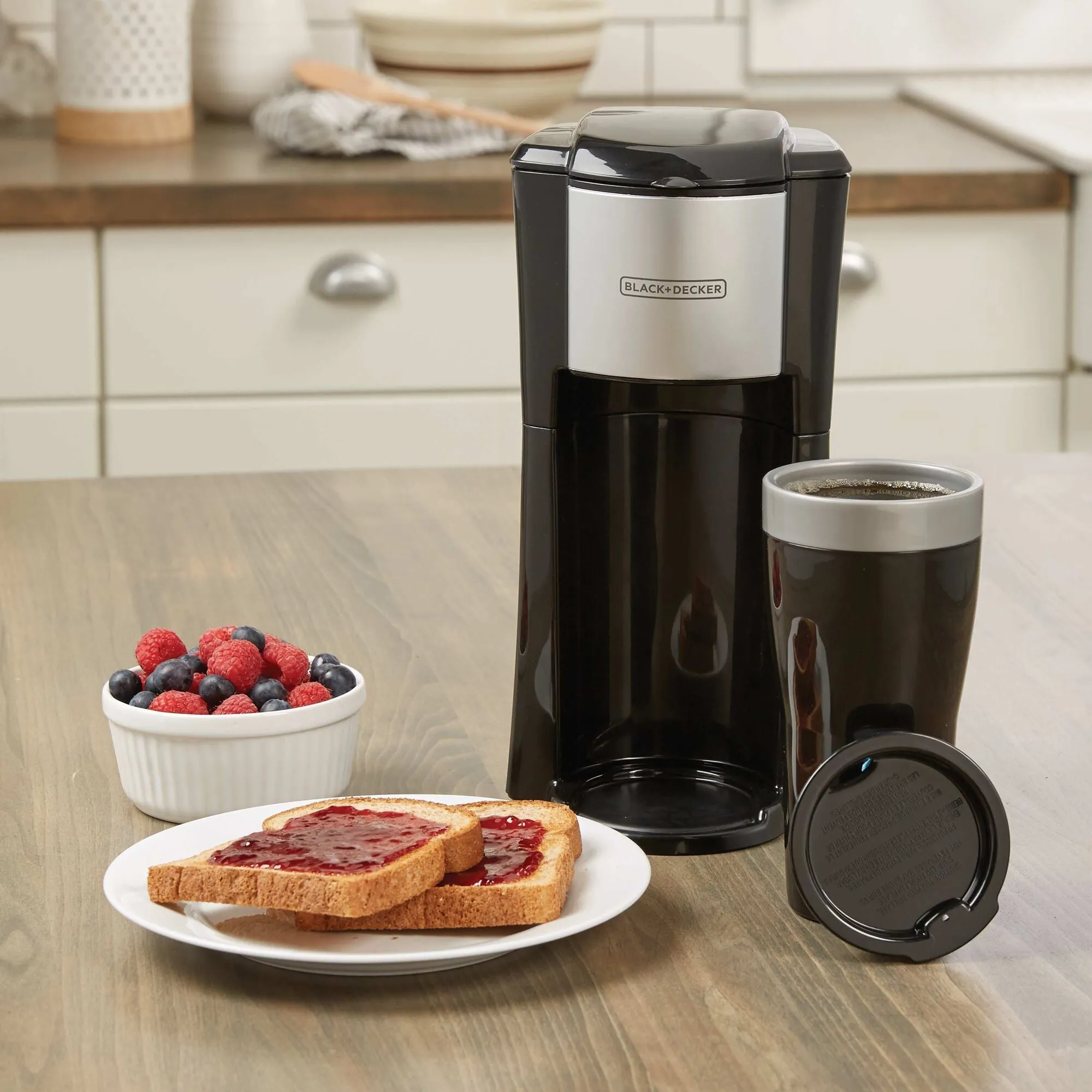 Single Serve Coffee Maker, Black