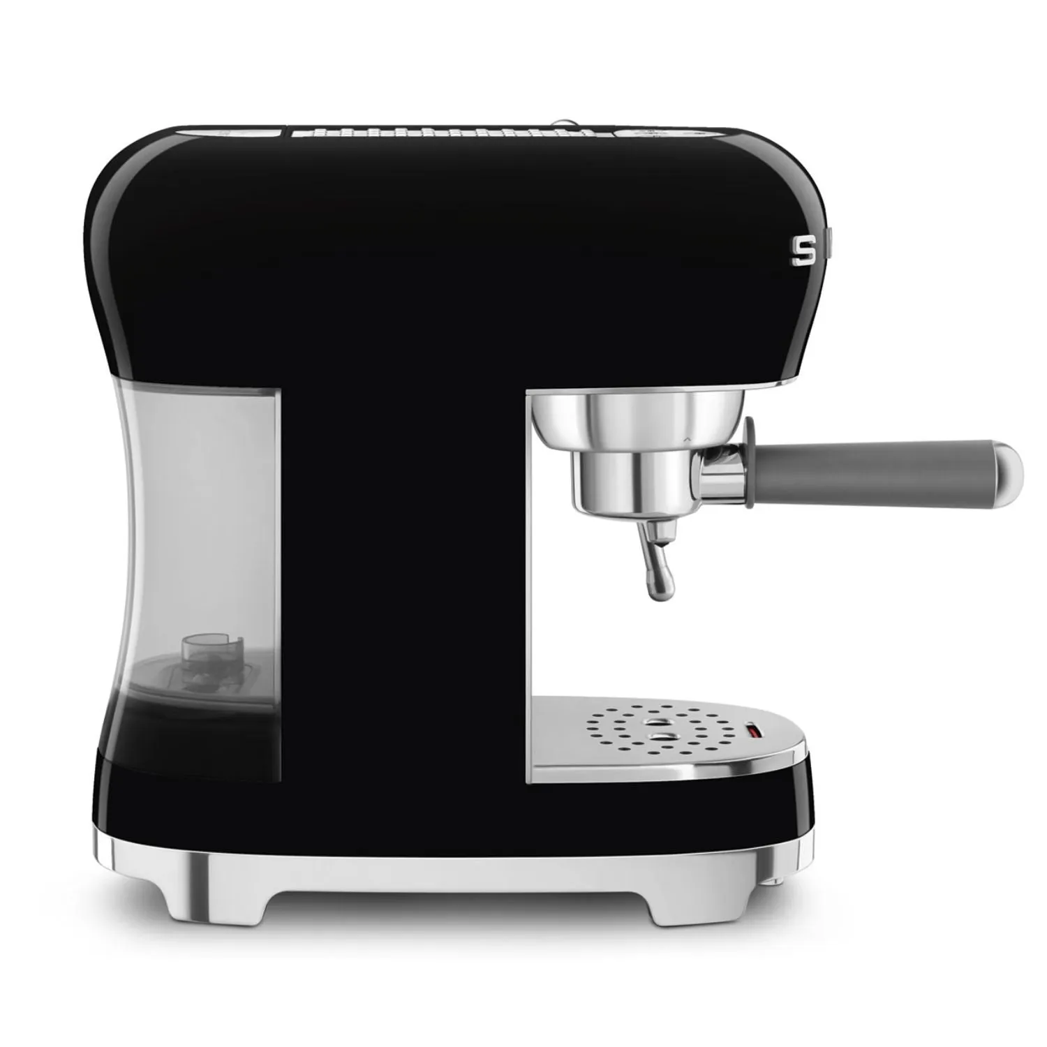 Smeg Manual Espresso Coffee Machine #ECF02BLUS - Black