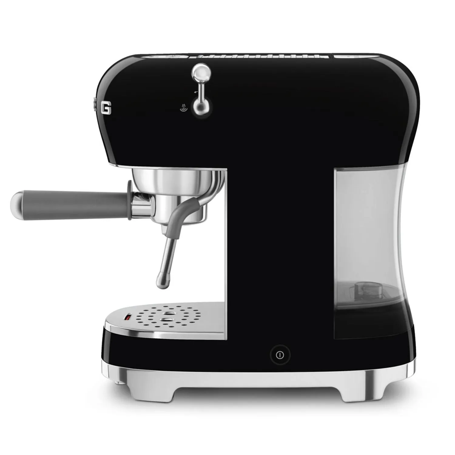 Smeg Manual Espresso Coffee Machine #ECF02BLUS - Black