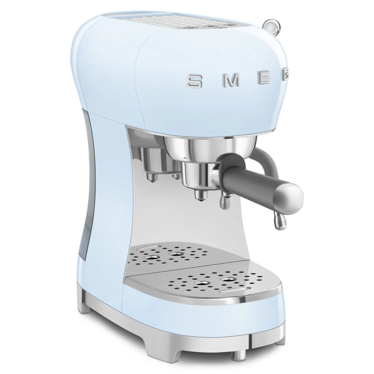 Smeg Manual Espresso Coffee Machine #ECF02PBUS - Pastel Blue