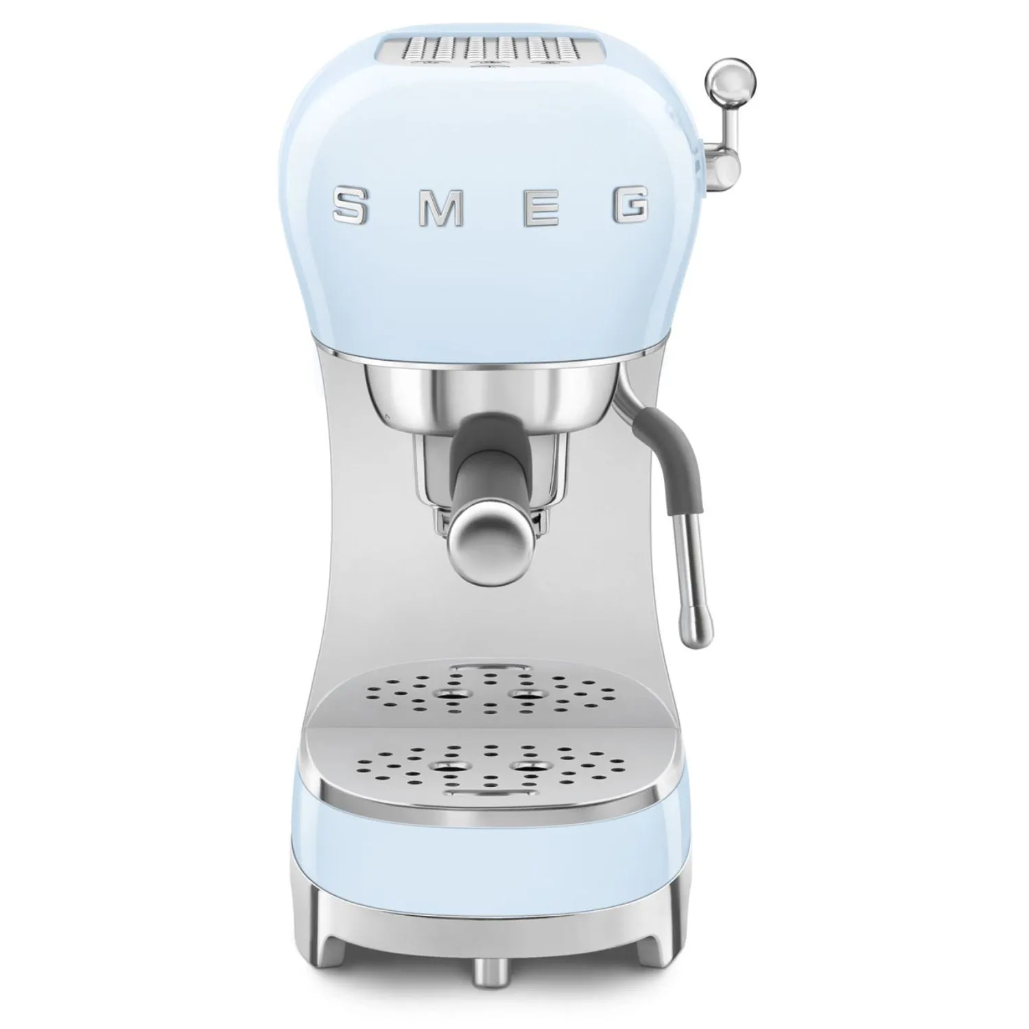 Smeg Manual Espresso Coffee Machine #ECF02PBUS - Pastel Blue