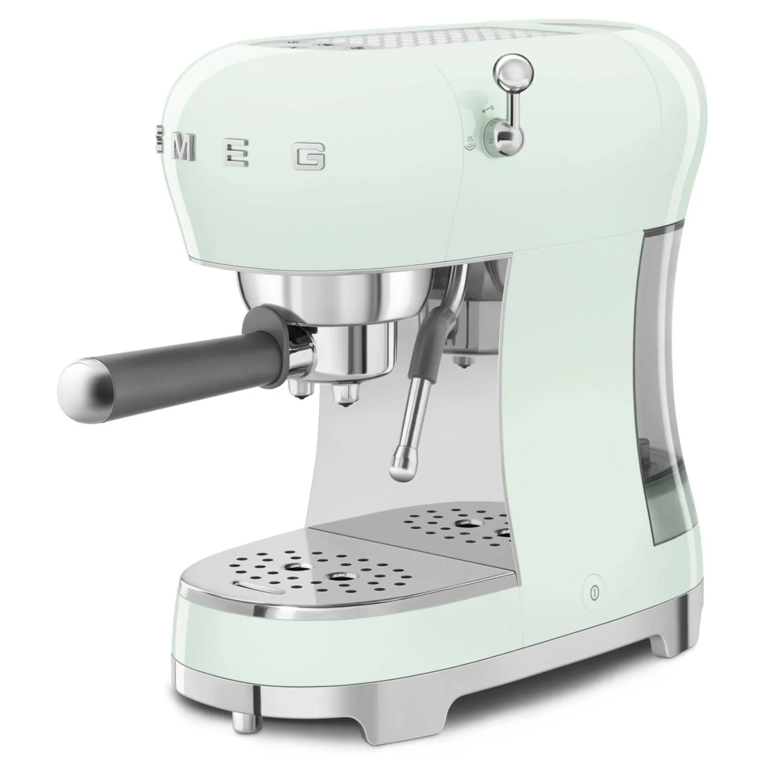 Smeg Manual Espresso Coffee Machine #ECF02PGUS - Pastel Green