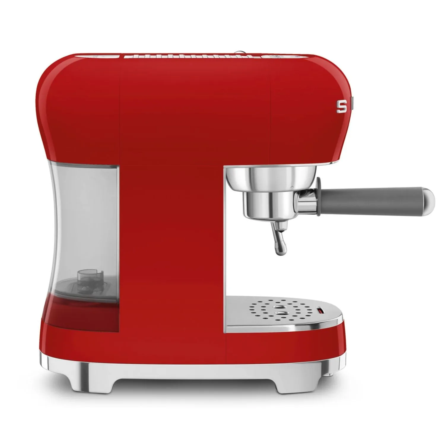 Smeg Manual Espresso Coffee Machine #ECF02RDUS - Red