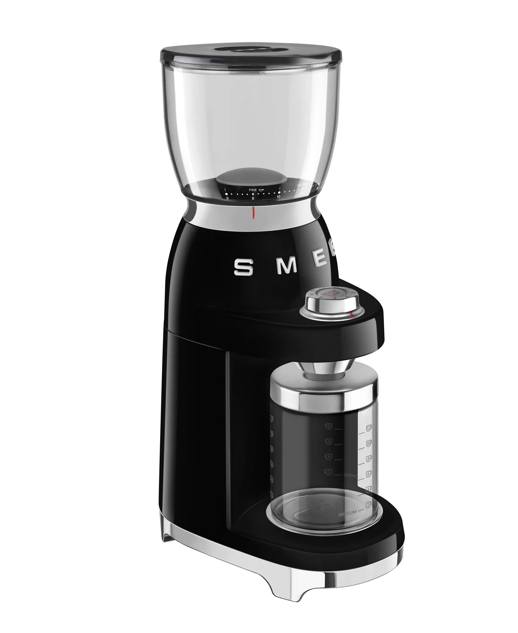 Smeg Retro Coffee Grinder - Black