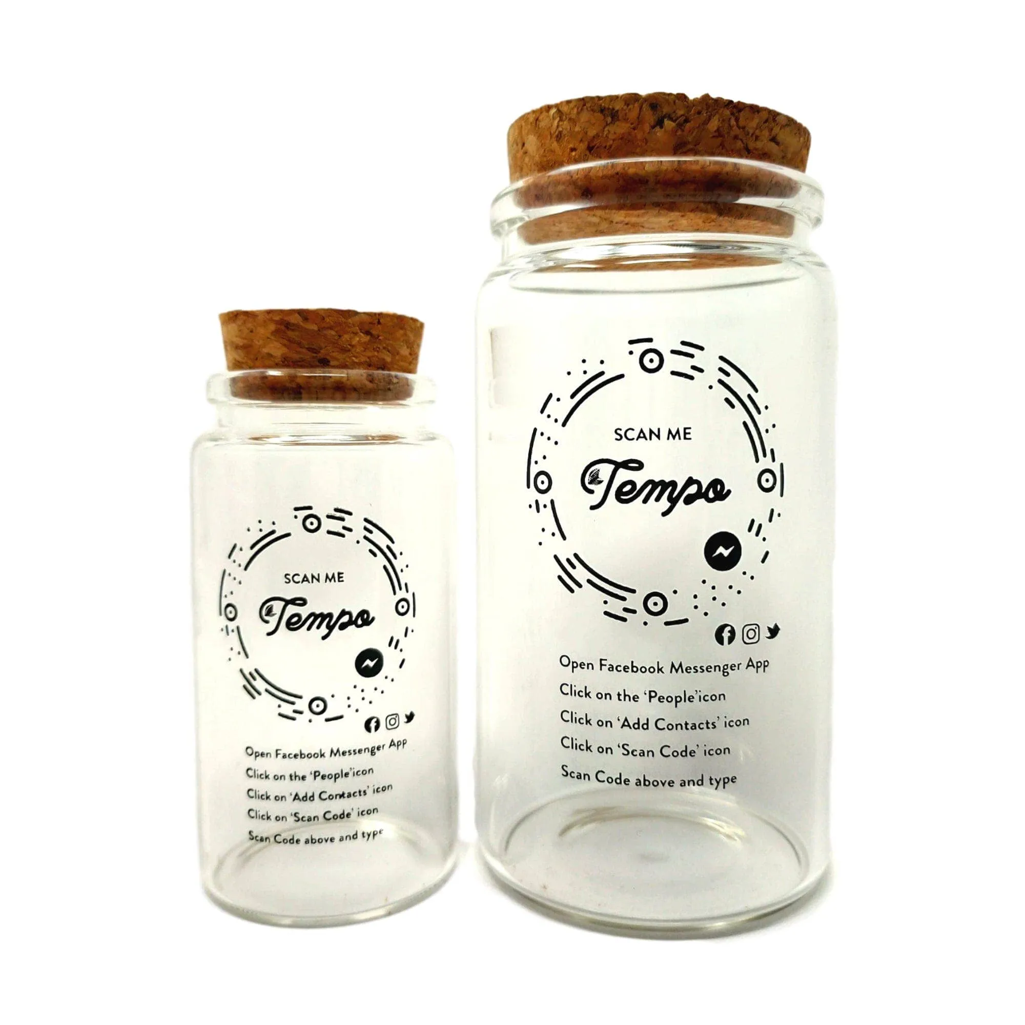 Tempo Reusable Cork Jar