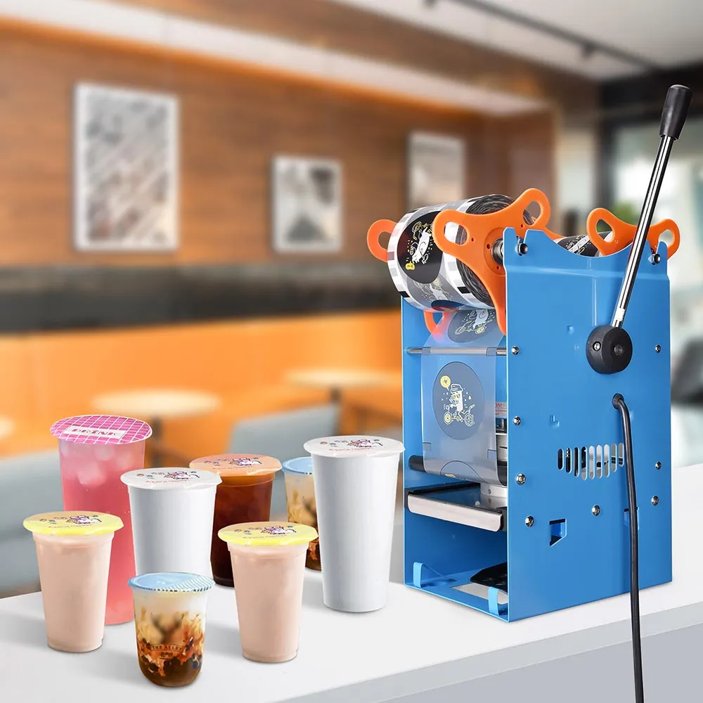 TheLAShop Manual Bubble Tea Cup Sealer Sealing Machine