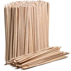 Wooden Coffee Stirrer, 1000 Disposable Coffee Stir Sticks, 55" Wooden Stir