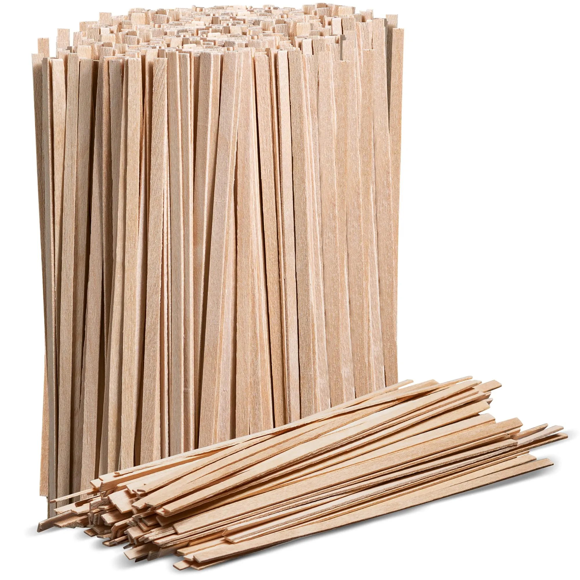 Wooden Coffee Stirrer, 1000 Disposable Coffee Stir Sticks, 55" Wooden Stir