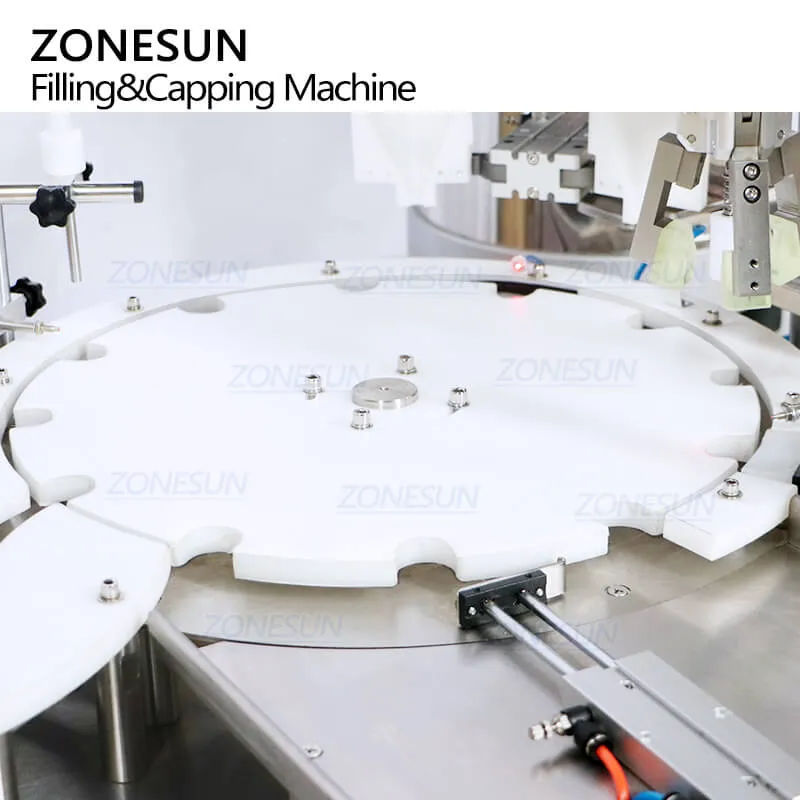 ZONESUN ZS-AFC7A Full Automatic Hair Serums Essential Oil Dropper Bottles Filling Capping Machine With Bottle Unscrambler